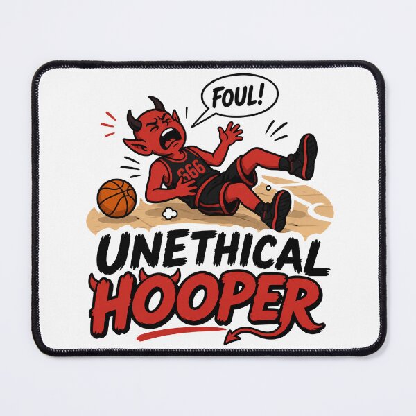 Item preview, Unethical Hooper Funny Basketball Meme designed and sold by MonkiFlipp.