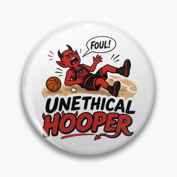 Item preview, Unethical Hooper Funny Basketball Meme designed and sold by MonkiFlipp.