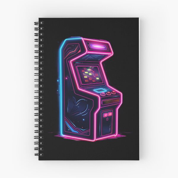 Item preview, Retro 80s Arcade T-Shirt | Neon Synthwave Gaming Cabinet Retrowave designed and sold by VectorForge.