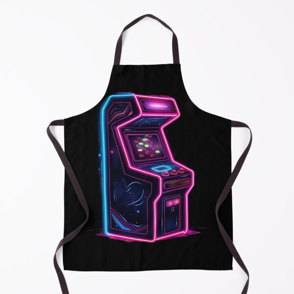 Item preview, Retro 80s Arcade T-Shirt | Neon Synthwave Gaming Cabinet Retrowave designed and sold by VectorForge.