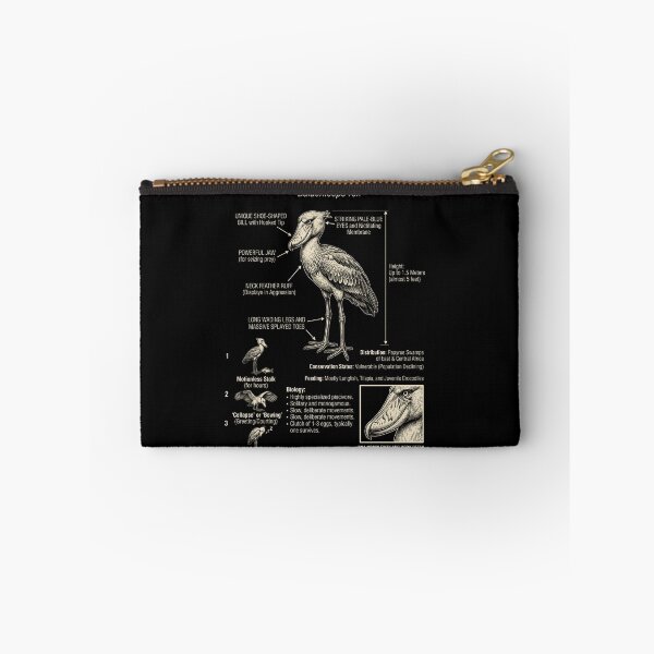 Item preview, Shoebill African Scientific Anatomy Ornithology Animal Lover designed and sold by Kimberley King Art  King Art.