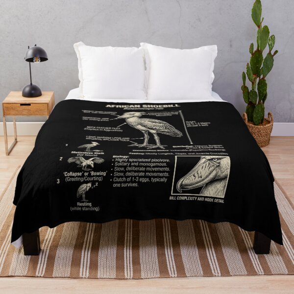 Item preview, Shoebill African Scientific Anatomy Ornithology Animal Lover designed and sold by Kimberley King Art King Art.