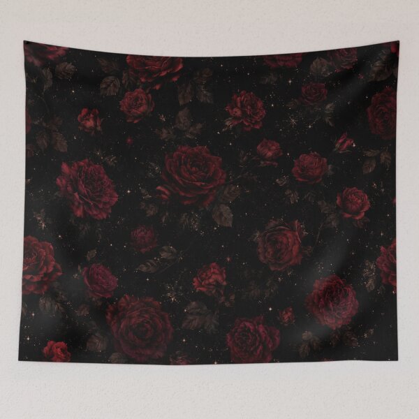Item preview, Midnight Rose Gothic Floral Pattern designed and sold by Ioanna-Studio.
