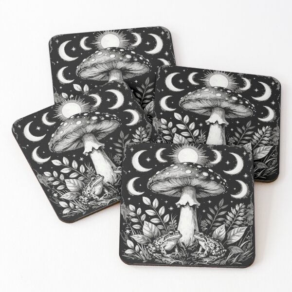 Item preview, Frog and Mushroom T-Shirt – Cottagecore Witchcore Forest Design designed and sold by VikArtStudio.