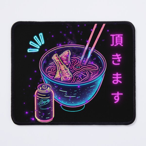 Item preview, Retro Neon Ramen Bowl Tokyo Night Vaporwave Shirt designed and sold by VectorForge.