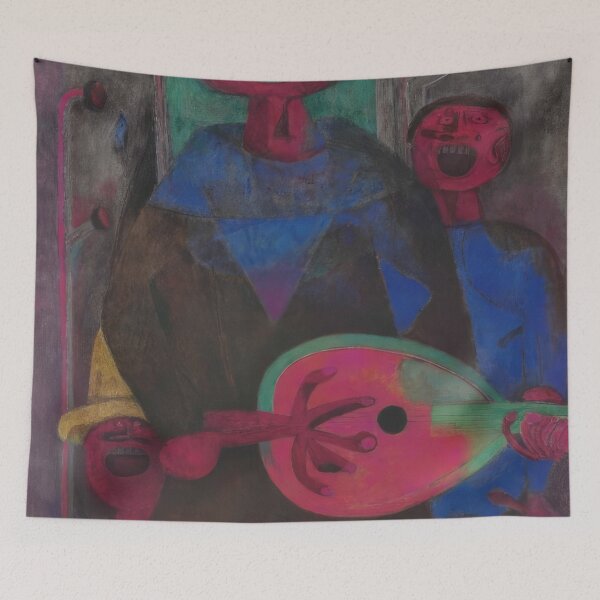Item preview, Rufino Tamayo (9) - Vibrant Modernist Artwork Inspired by Rufino Tamayo | Colorful Expressionist Art Print Best Artist  designed and sold by CleoniqueH.