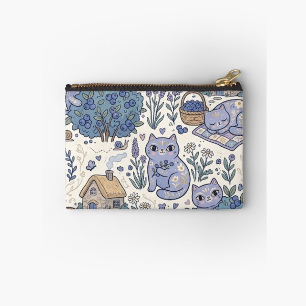 Item preview, Cozy Blueberry Cat Garden  designed and sold by Iampoji.