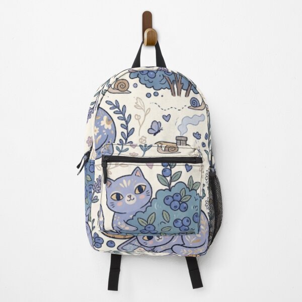 Item preview, Cozy Blueberry Cat Garden designed and sold by Iampoji.