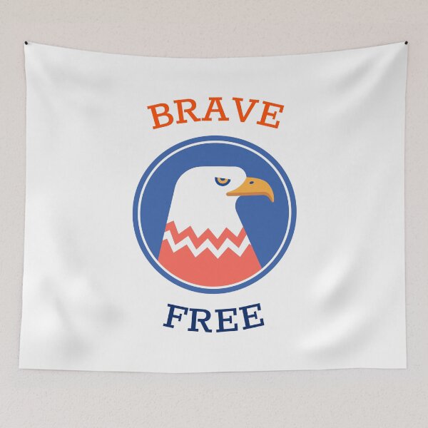 Item preview, BRAVE FREE designed and sold by SudeeshArt.