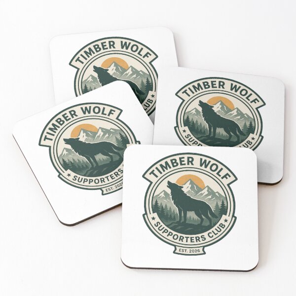Item preview, Timber Wolf Supporters Club Canada Vintage Wilderness Badge designed and sold by Zibis09.