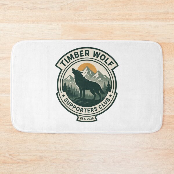 Item preview, Timber Wolf Supporters Club Canada Vintage Wilderness Badge designed and sold by Zibis09.