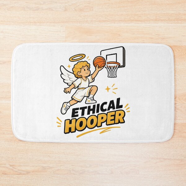 Item preview, Ethical Hooper Funny Basketball Shirt Angel Basketball Player Gift Tee designed and sold by MonkiFlipp.