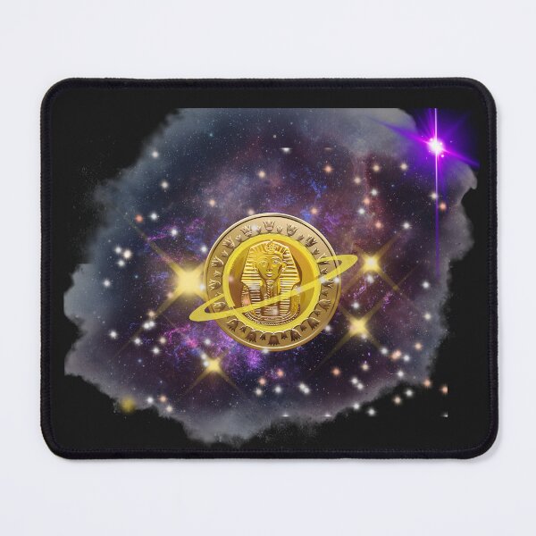 Item preview, Cosmic Egyptian Pound Coin - Space Galaxy Pharaoh Aesthetic designed and sold by alalame.