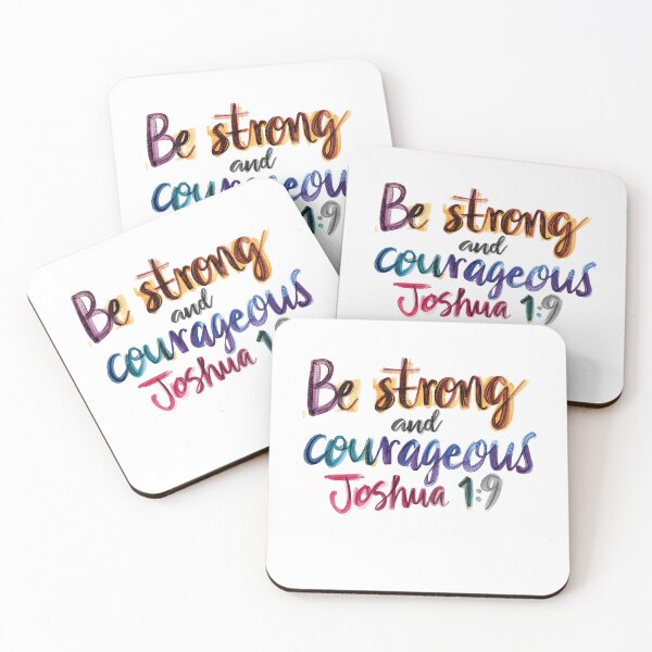 Item preview, Bible verse for anxiety, depression or courage Joshua 1:9 Be strong and courgaeous designed and sold by carecards.