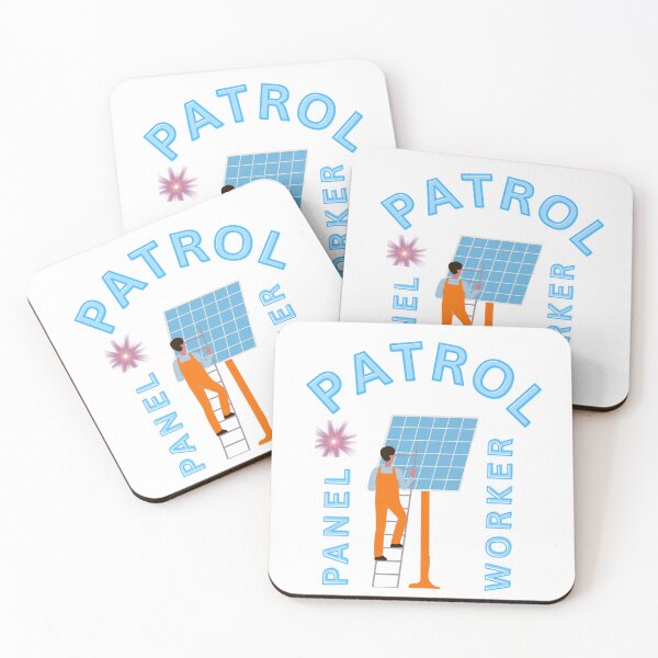 Item preview, Panel Patrol Worker designed and sold by FiberatWorkTechs.