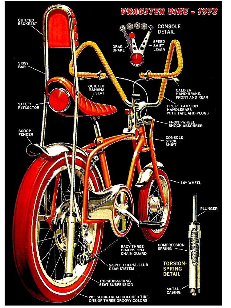 vintage dragster bike