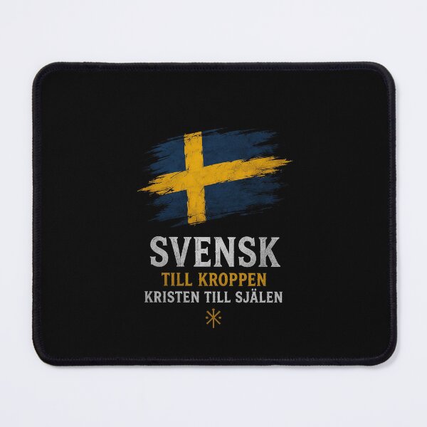 Item preview, Sverige flagga (Svensk kristen) designed and sold by diamdesign.
