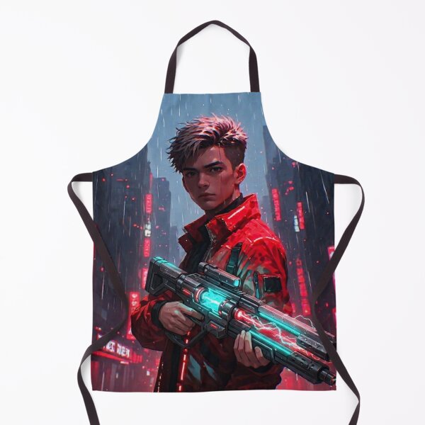 Item preview, Cyberpunk Anime Warrior Neo-Tokyo Street designed and sold by jmavila.