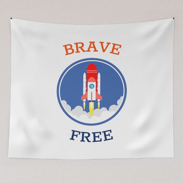 Item preview, BRAVE FREE designed and sold by SudeeshArt.