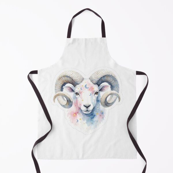 Item preview, Aries Zodiac Sticker | Celestial Ram Astrology Art designed and sold by AillustriaAK.
