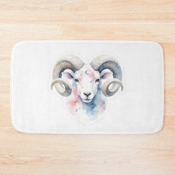 Item preview, Aries Zodiac Sticker | Celestial Ram Astrology Art designed and sold by AillustriaAK.
