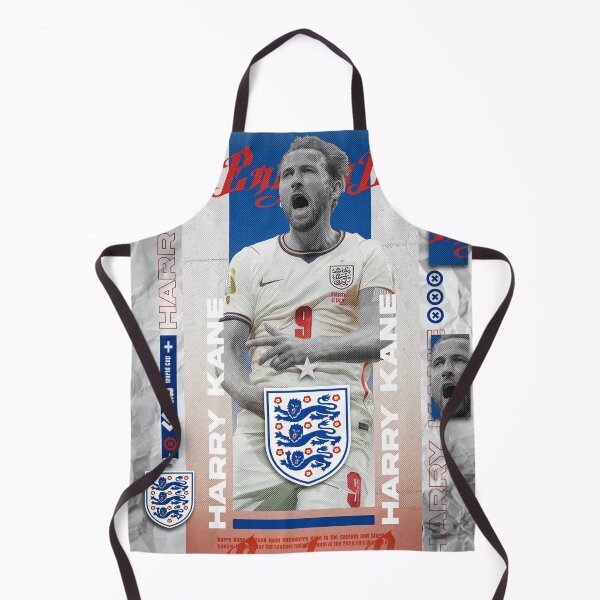 Item preview, Harry Kane - England #9 Striker Three Lions Graphic Art designed and sold by Shopunte.