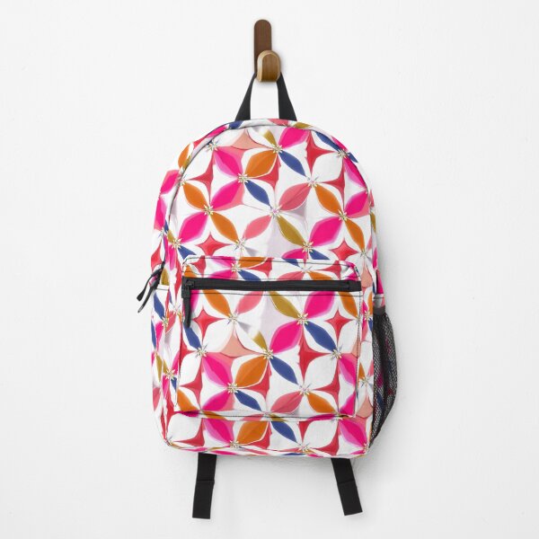 Item preview, Glossy 3D Geometric Flower Pattern – Bold Colorful Crystal Petal Design designed and sold by MDSDesigns.