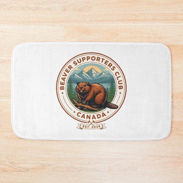 Item preview, Canadian Beaver Supporters Club Vintage Wilderness Outdoor Badge designed and sold by Zibis09.