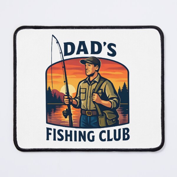 Item preview, Vintage Fishing Dad Outdoors Sunset Lover Gift designed and sold by Nuvoro Gifts.