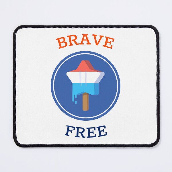 Item preview, BRAVE FREE designed and sold by SudeeshArt.
