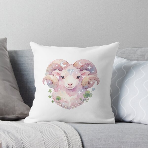 Item preview, Aries Zodiac Sticker | Celestial Ram Astrology Art designed and sold by AillustriaAK.
