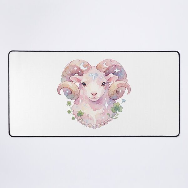 Item preview, Aries Zodiac Sticker | Celestial Ram Astrology Art designed and sold by AillustriaAK.