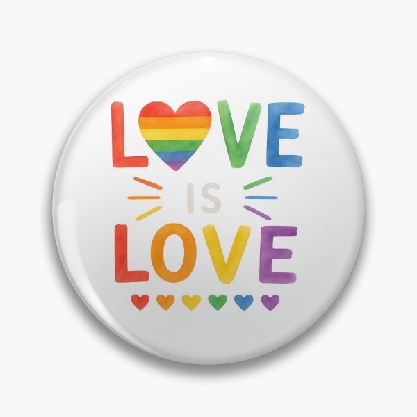 Item preview, Love Is Love Rainbow Heart Pride Design designed and sold by VariusDesigns.