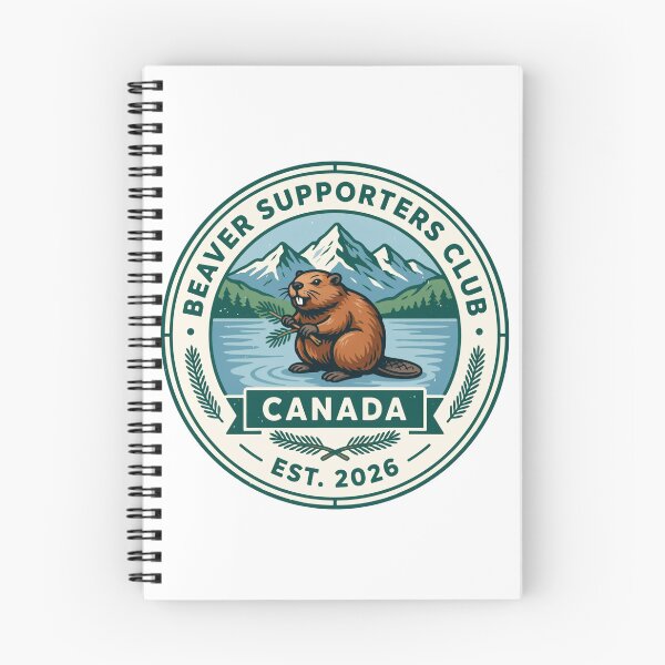 Item preview, Canadian Beaver Supporters Club Vintage Wilderness Outdoor Badge designed and sold by Zibis09.