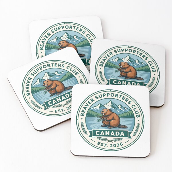 Item preview, Canadian Beaver Supporters Club Vintage Wilderness Outdoor Badge designed and sold by Zibis09.