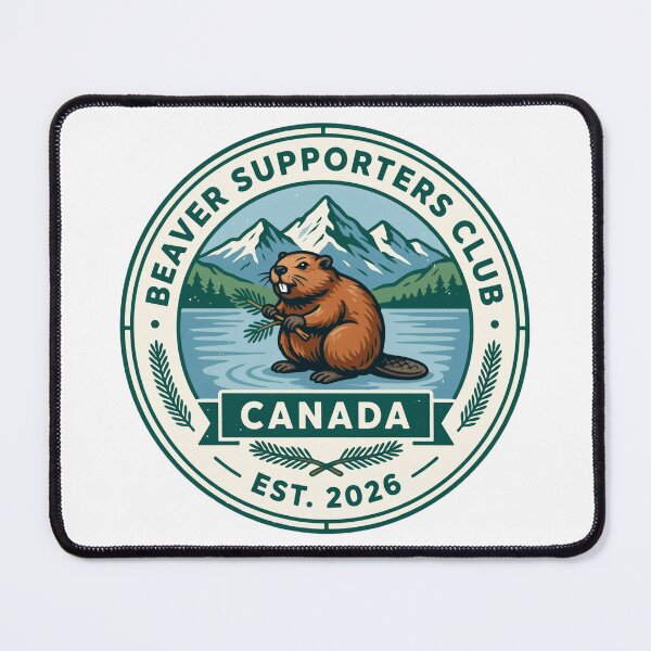 Item preview, Canadian Beaver Supporters Club Vintage Wilderness Outdoor Badge designed and sold by Zibis09.