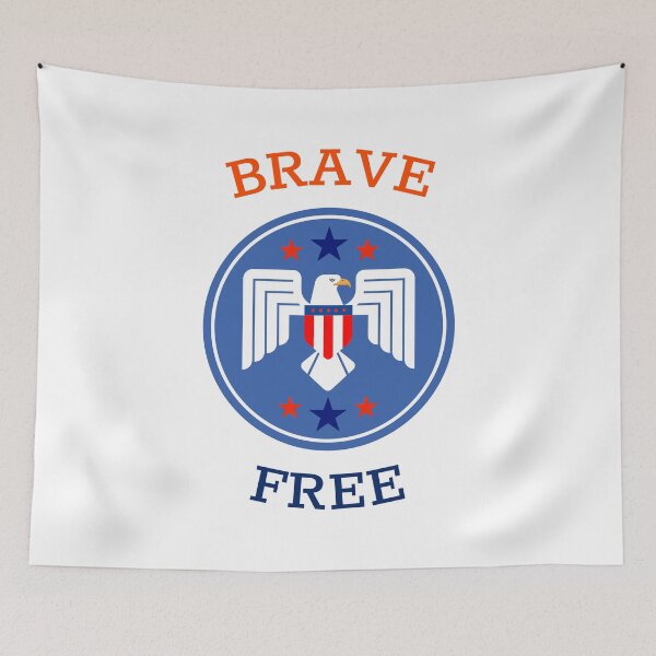 Item preview, BRAVE FREE designed and sold by SudeeshArt.