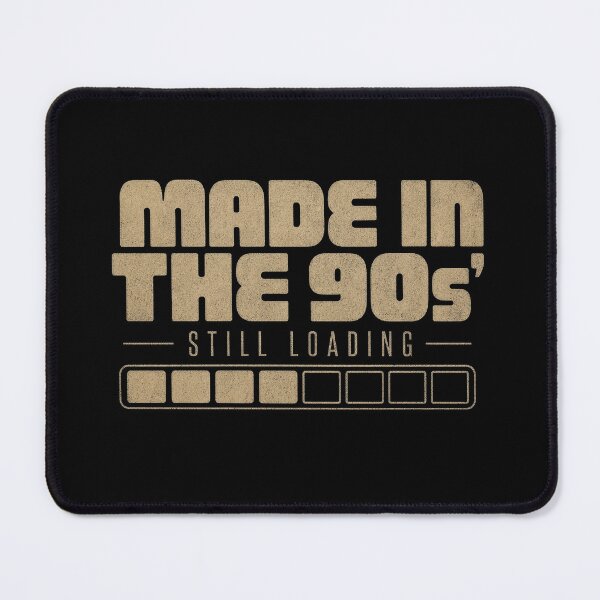 Item preview, Made in the 90s Still Loading Retro Y2K Typography Tee Sticker 90s Nostalgia Gift designed and sold by sharifex.