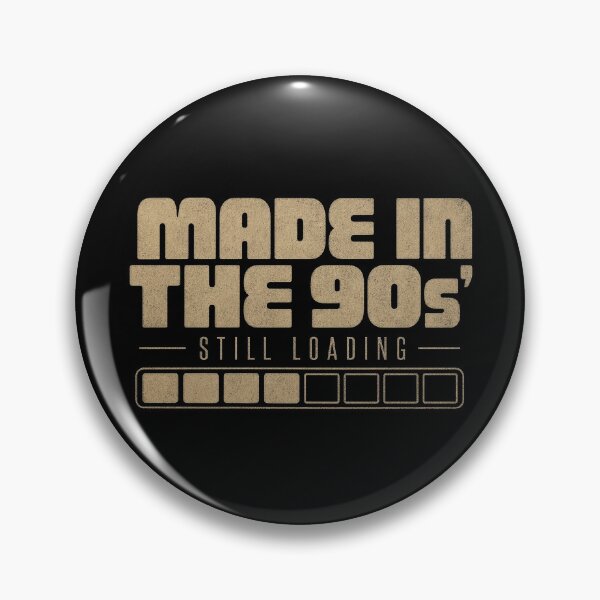 Item preview, Made in the 90s Still Loading Retro Y2K Typography Tee Sticker 90s Nostalgia Gift designed and sold by sharifex.