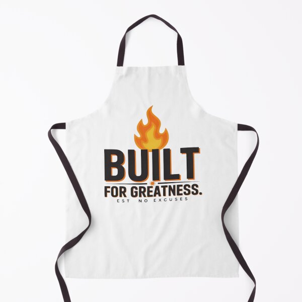 Item preview, Built For Greatness No Excuses designed and sold by PrintBreeze.