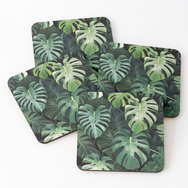 Item preview, Modern Tropical Monstera Leaf Pattern designed and sold by Kochainn.