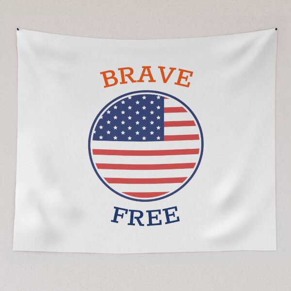 Item preview, BRAVE FREE designed and sold by SudeeshArt.