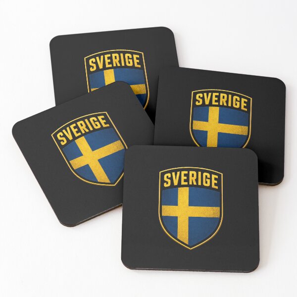 Item preview, Sverige sköld flagga symbol designed and sold by diamdesign.