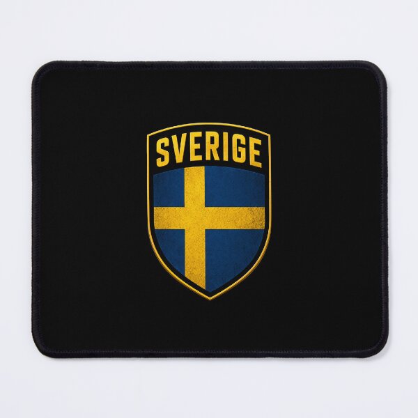 Artikelvorschau, Sverige sköld flagga symbol entworfen und verkauft von diamdesign.