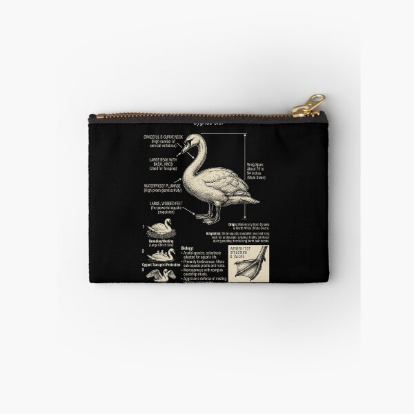 Item preview, Swan Scientific Anatomy Ornithology Animal Lover designed and sold by Kimberley King Art  King Art.