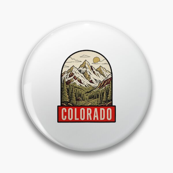 Item preview, Retro Colorado Rocky Mountains Cabin Vintage Travel designed and sold by Paper Drip.