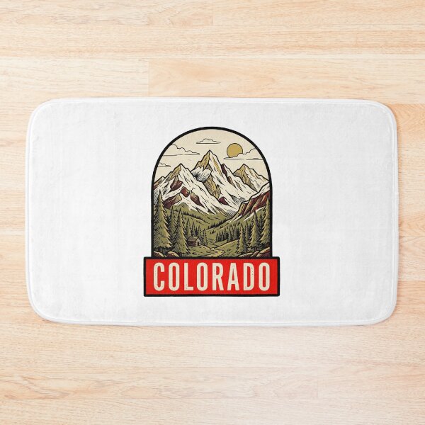 Item preview, Retro Colorado Rocky Mountains Cabin Vintage Travel designed and sold by Paper Drip.