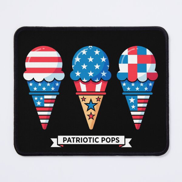 Item preview, Patriotic Pops Funny 4th Of July Ice Cream Shirt designed and sold by TeNovaStudio.