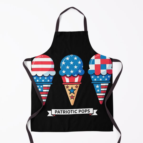 Item preview, Patriotic Pops Funny 4th Of July Ice Cream Shirt designed and sold by TeNovaStudio ⭐⭐⭐⭐⭐.