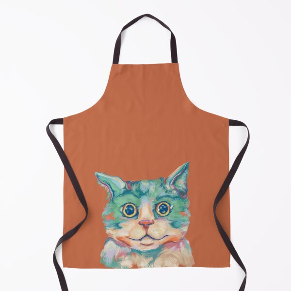Item preview, Funny tuxedo cat painting with pastel colors designed and sold by NadiaChevrel.